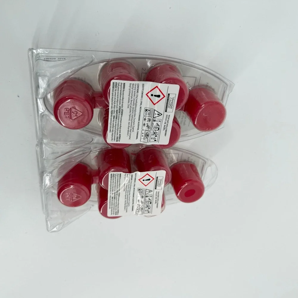 NEW 2 Yankee Candle Home Inspiration Winter Hollyberry Wax Melts‎ 75g 1574196E